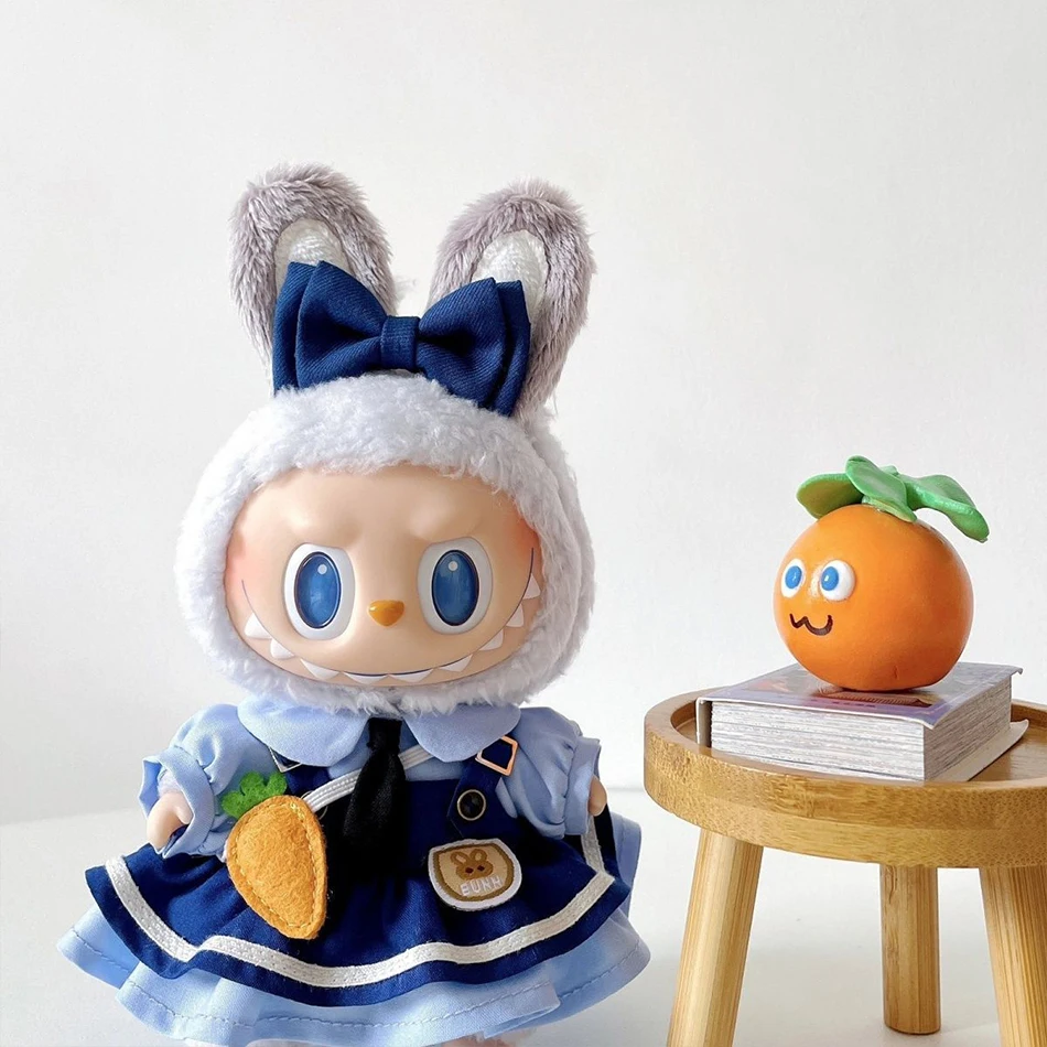 15-17 cm Für Labubu Puppe Nick Wilde Judy Hopps Polizist Tier Cosplay Puppen Kleidung Zubehör Outfit Kleidung geschenk – Detail 14