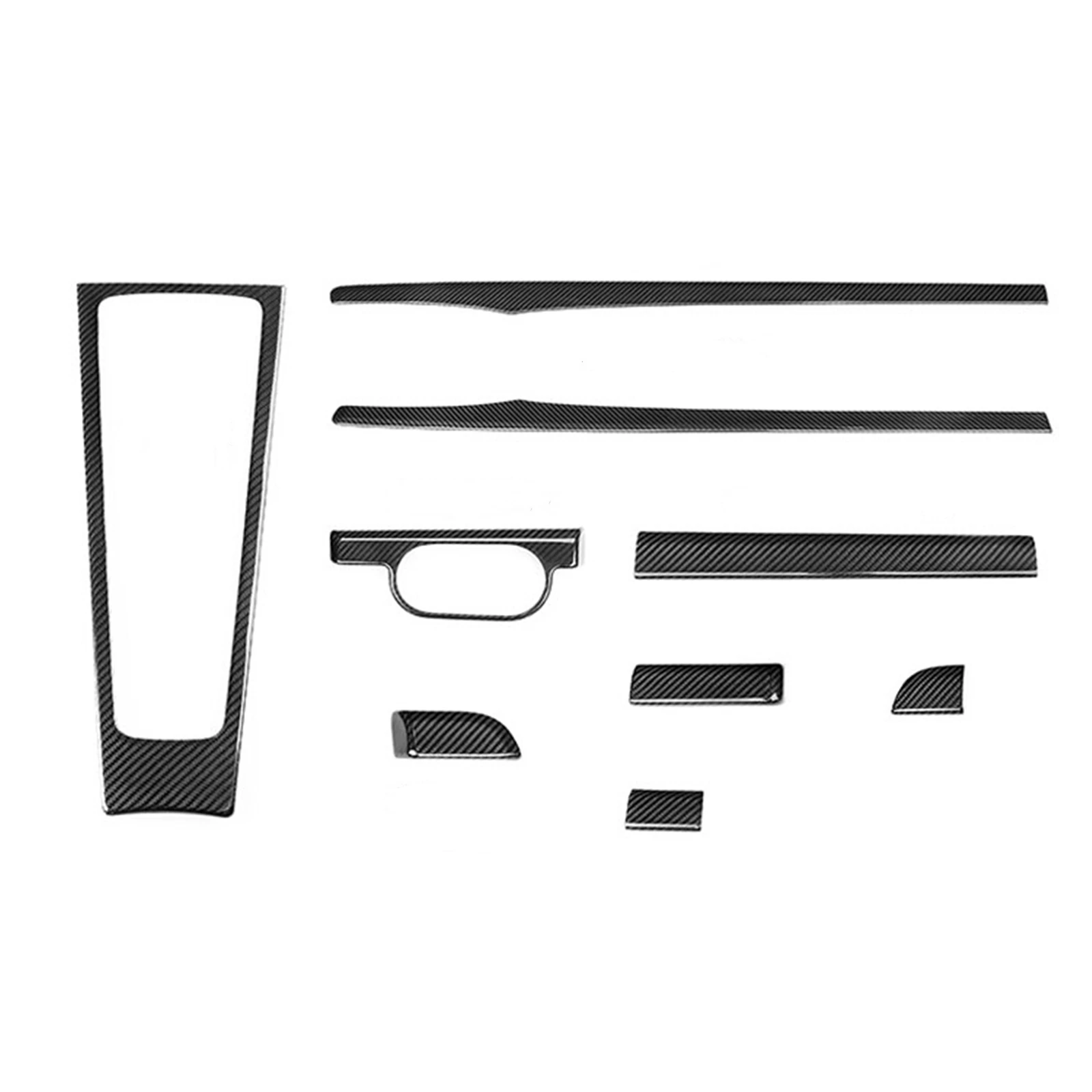Pop For Porsche 718 Boxster Cayman 911 Carrera 991 GT3 Targa 981 982 GT4 S GTS Carbon Fiber Center Console Gear Shift Panel Stic