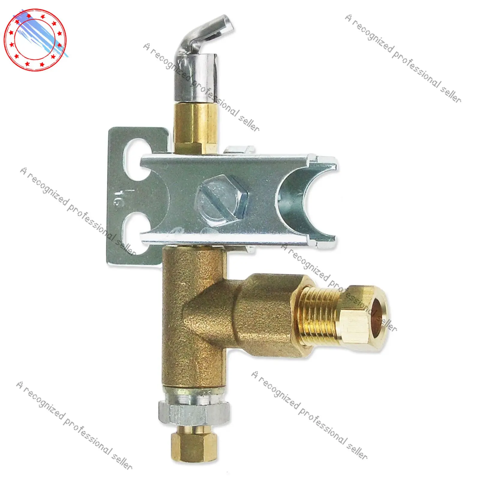 

PI86 UNIVERSAL SIT GAS PILOT BURNER 1 SINGLE FLAME NOZZLE 6MM PIPE SIDE ENTRY
