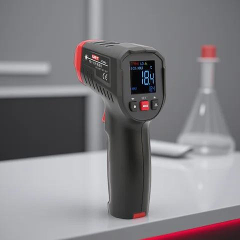 UNI-T Infraroodthermometer UT306S UT306C Contactloze industriële laser Digitale temperatuurmeter Temperatuurpistooltester -50-500