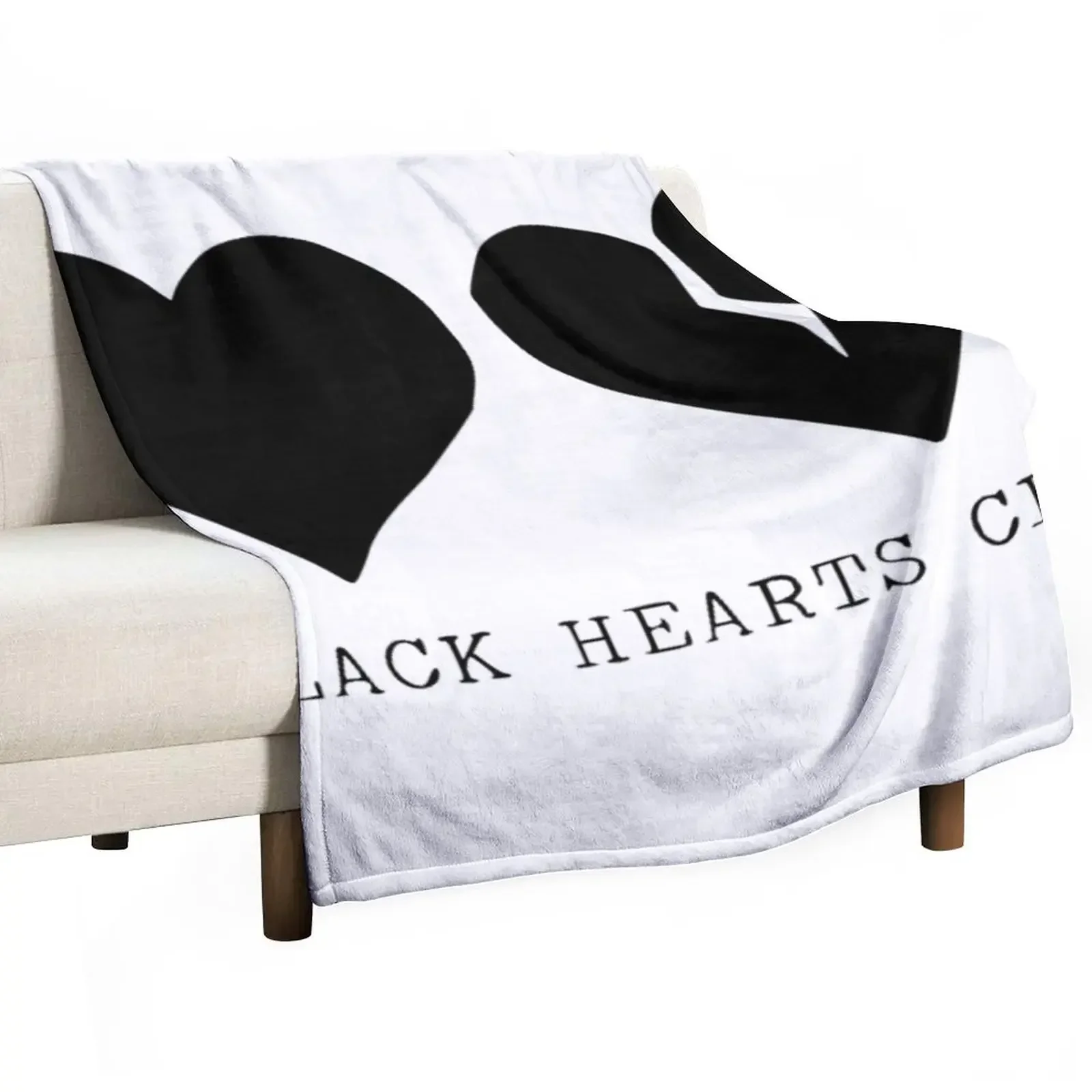 

yungblud black hearts club Throw Blanket Decorative Beds Flannels anime Blankets