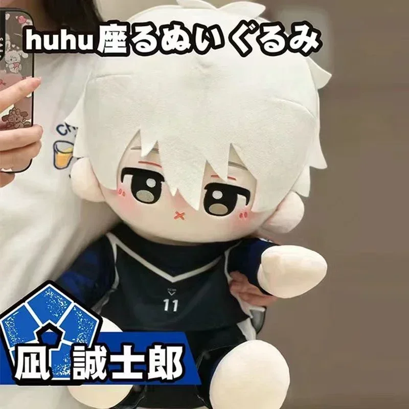 

40cm Blue Lock Plush Doll Bachira Meguru Plush Nagi Seishiro Mikage Reo Chigiri Hyoma Stuffed Plush Cartoon Cotton Toy Cute Gift