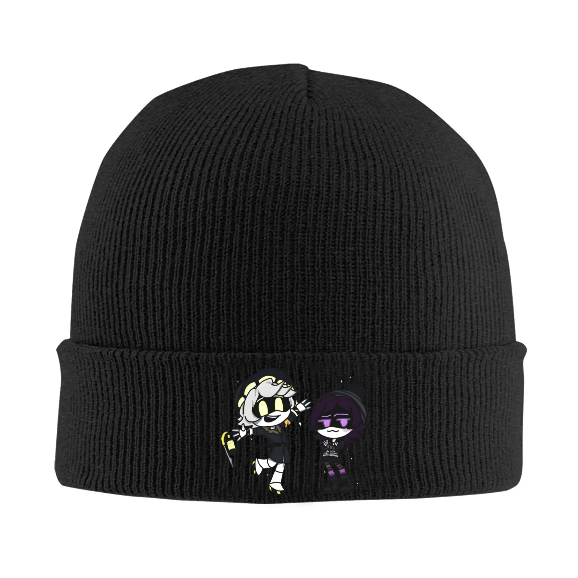 Murders Drones N and Uzi Knitted Caps for Women Men Skullies Beanies Autumn Winter Hat  Warm Caps