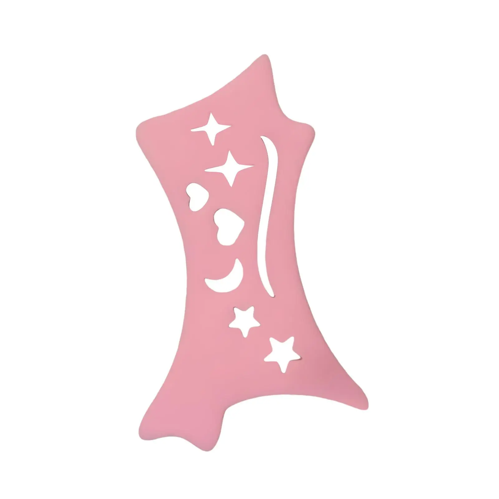 Eyeliner Stencils Reusable Silicone Makeup Tool Quick Drawing Eyebrow Eye Pencil Highlighter for Women Girls Beginners