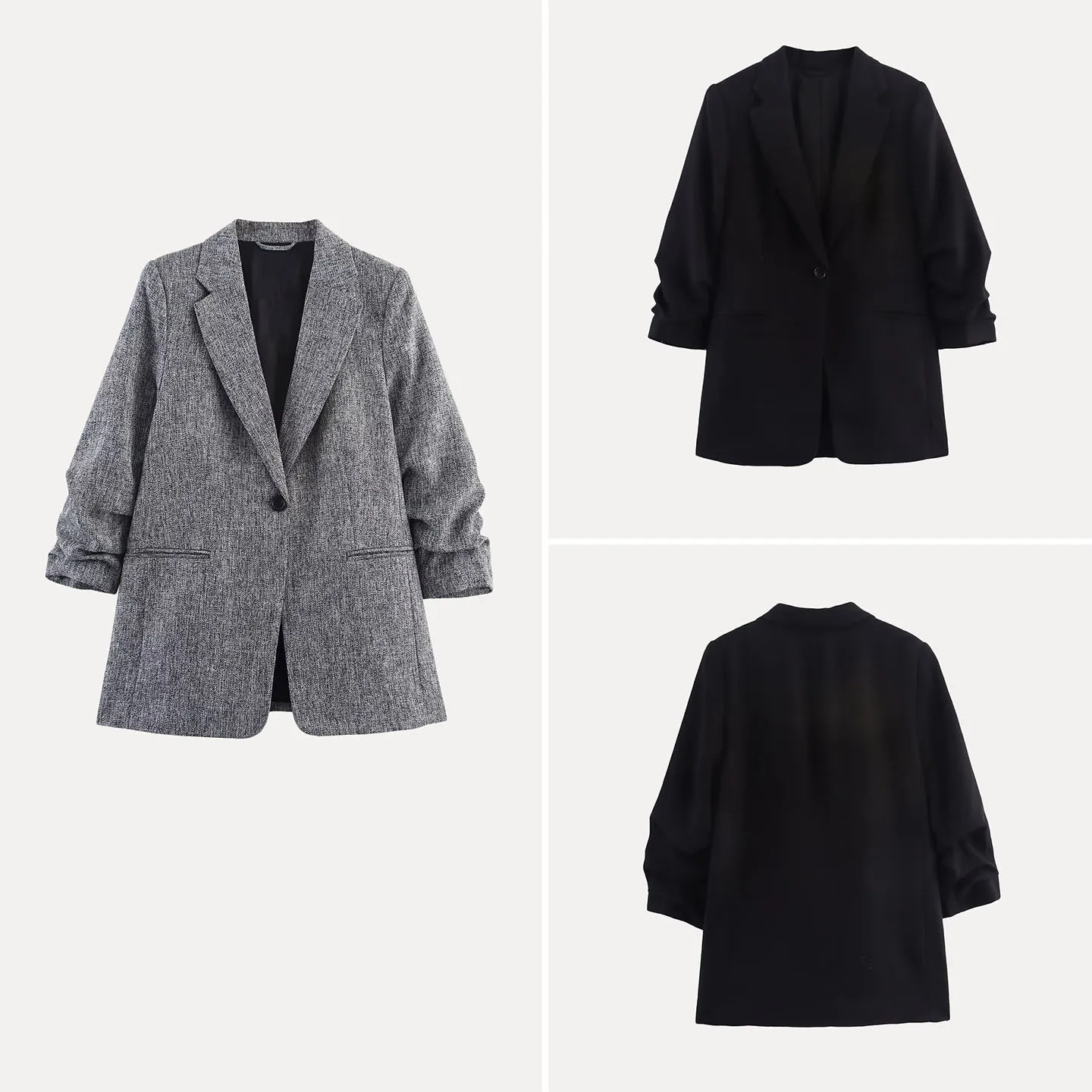 

Повседневный женский костюм Ele Pleated Sve, универсальный повседневный костюм для отдыха Faion Z 2022, осеннее новое поступление
