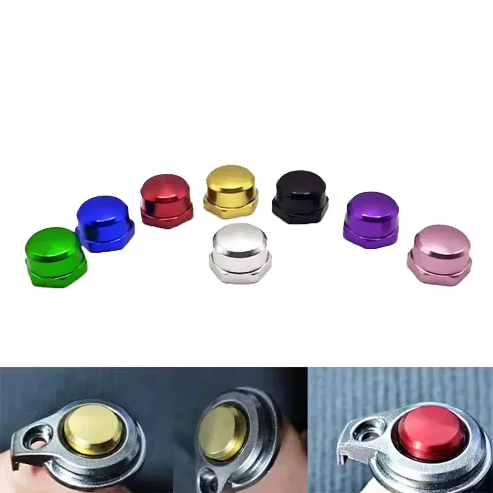 2Pcs Fishing Reel Accessories Aluminum Alloy Fishing Tools For SHIMANO Snap M7 Spindle Nut Modified 7*4mm Rocker Handle Screws