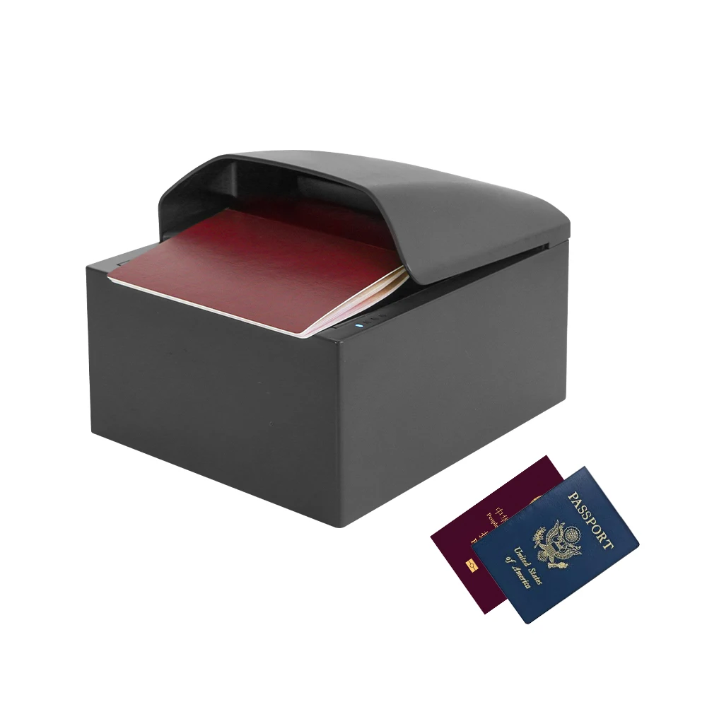 

MASUNG MS-SM50 Автоматический сканер интерфейса USB Настольный сканер громкой связи OCR MRZ Устройство считывания паспортов и водительских прав/ID-карт