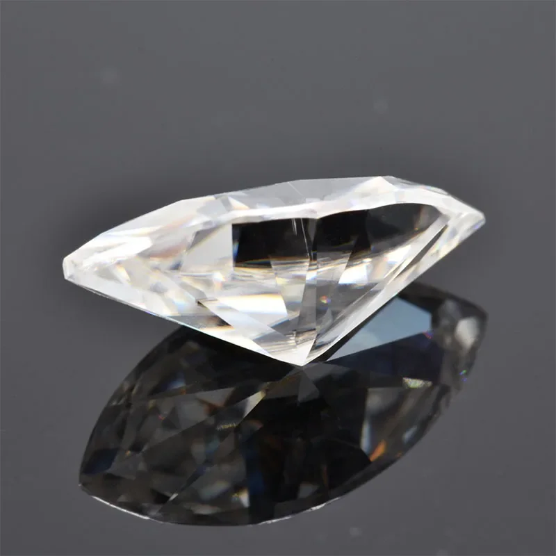 Moissanite Stone Gemstone D Color Marquise Cut VVS1 Gemstone Synthetic Lab Created Diamond Jewelry with GRA Certificate