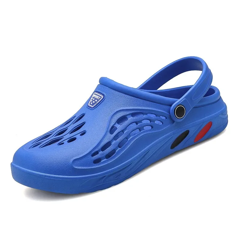 Sandales décontractées pour hommes, chaussures de plage confortables, pantoufles d\'extérieur, résistantes à l\'usure, non ald, douces, de haute