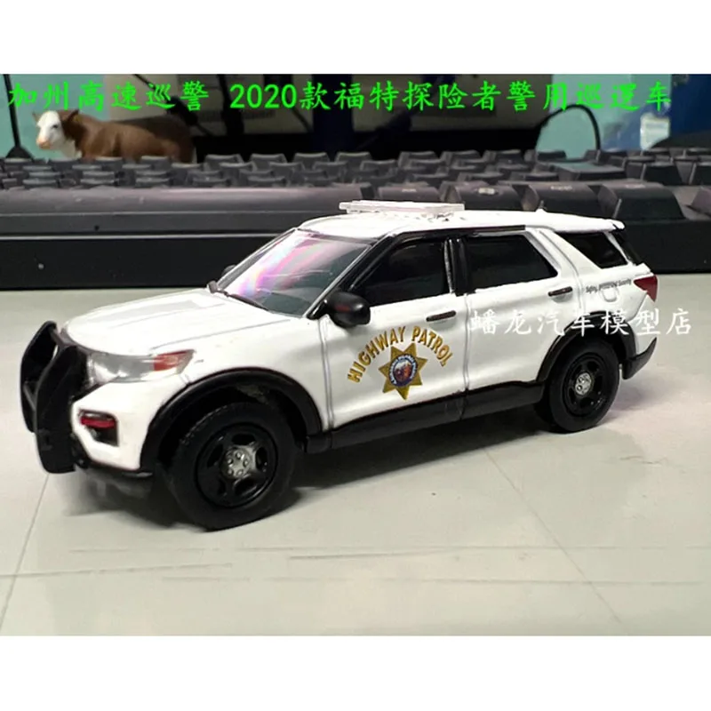 

Литой под давлением Greenlight, масштаб 1:64, 2020, FORD Explorer Patrol, полиция, модель автомобиля из сплава, коллекция, игрушка, подарки, сувениры