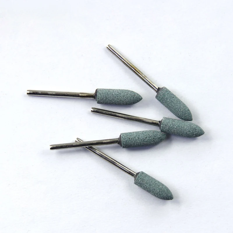 100pcs Dental Polishing Green Stone Medium Contour Ceramic G-02 Low speed burs for dentists Teeth Care & polishing tools