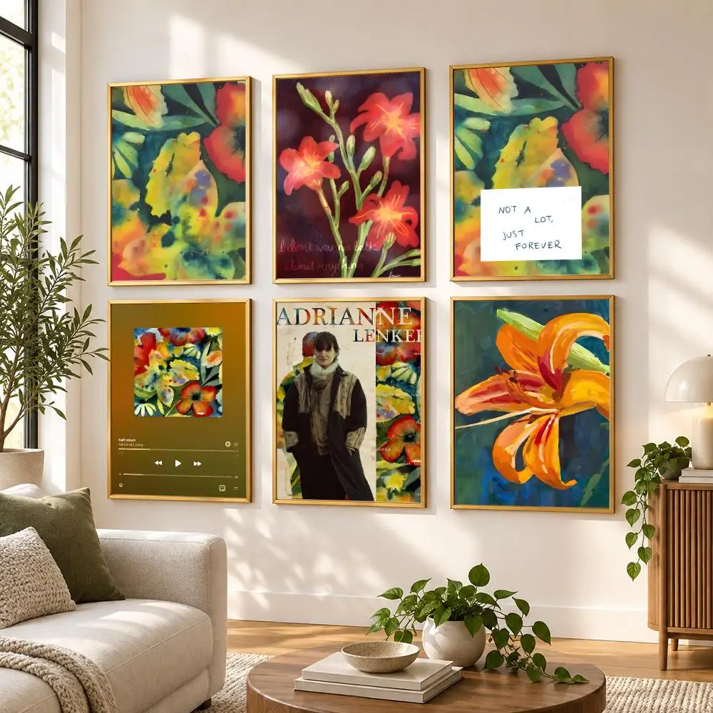 Singer-Songwriter Adrianne Lenker Poster HD art sticky wall waterproof home living room bedroom bar aesthetic decoration