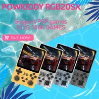 POWKIDDY RGB20SX Handheld Game Console Open Linux System 4 Inch IPS Screen 720*720 Built-in WIFI Children's Gifts PSP PS2 Games