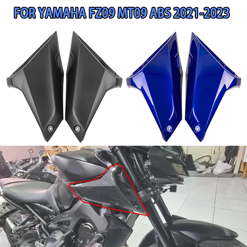 

Fit For Yamaha MT09 FZ-09 MT FZ 09 2017 2018 2019 2020 MT-09 FZ-09 Motorcycle Accessories Gas Side Tank Fairing Air Intake Cover