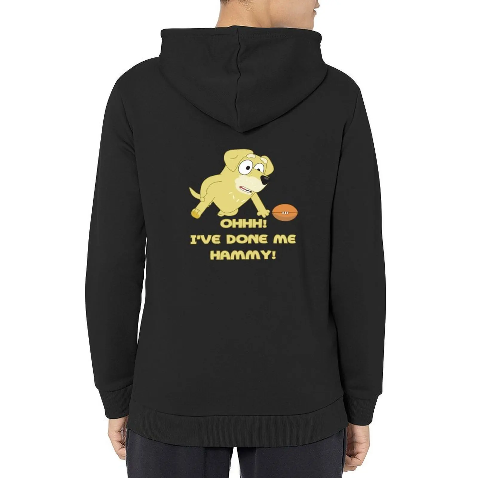 

I've done me hammy! Hoodie blouse men clothes men clothing fashion men hoodie oversize
