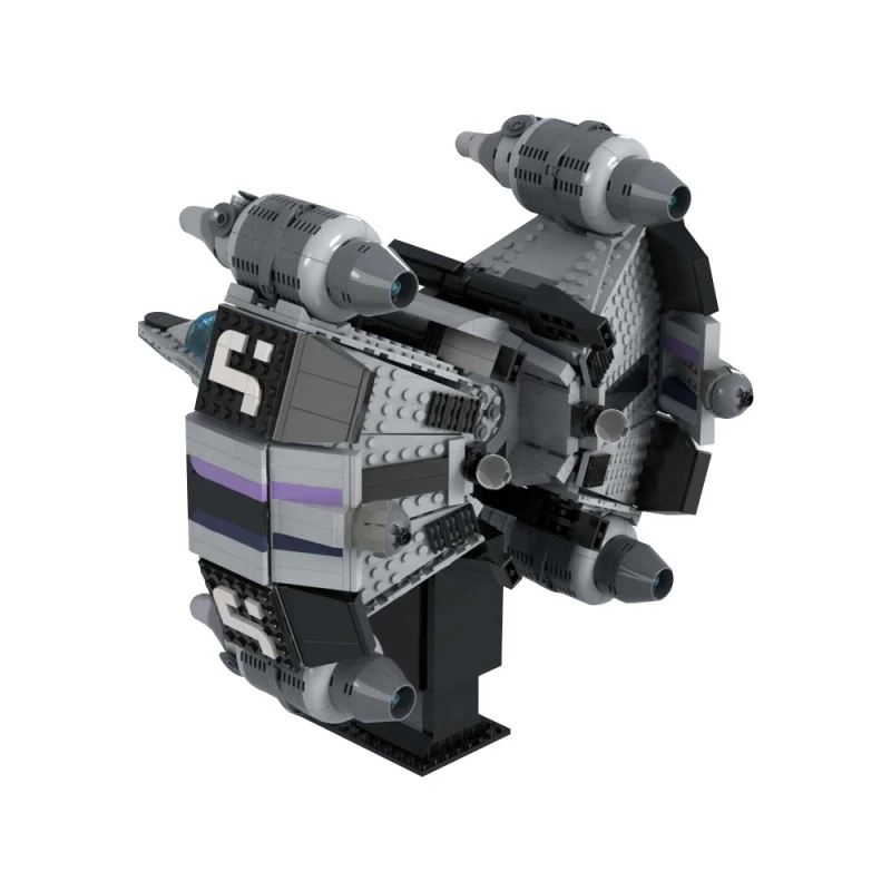 

1441PCS Movie Game MOC The Last Starfighter Spaceship Building Blocks Space War Transport Airship Gunstar Model Toys Kid Gifts