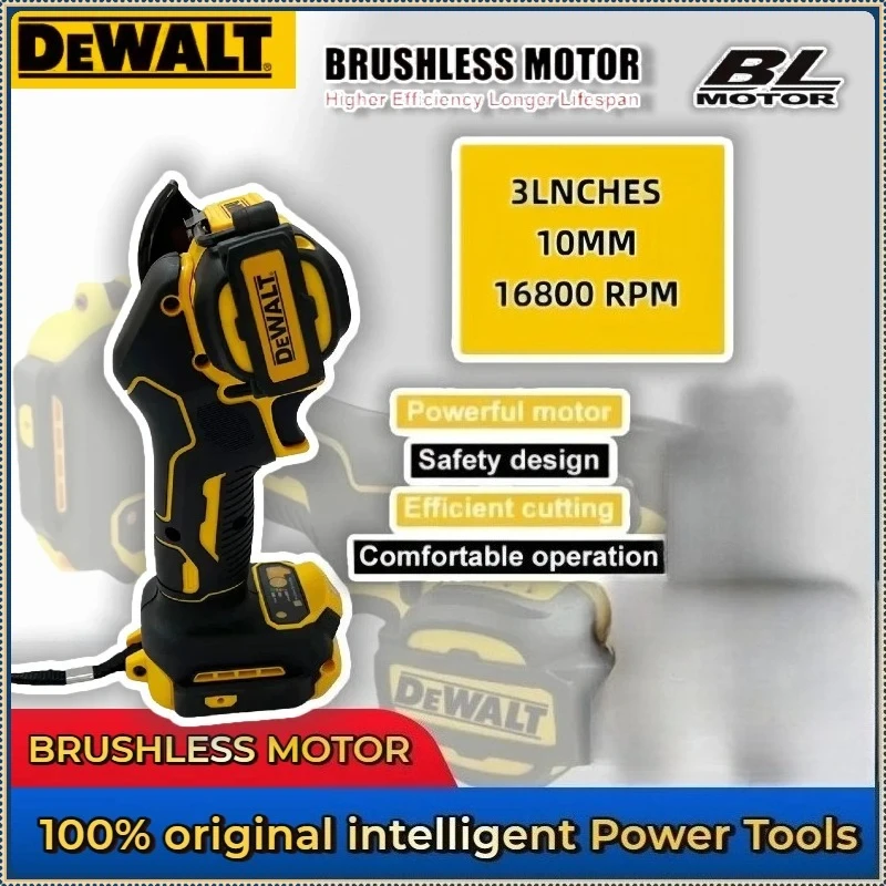 DEWALT Cordless 3 Inch Mini Angle Grinder Polishing Grinding Machine Electric Cutting Power Tool For DEWALT 18V  Battery view 3