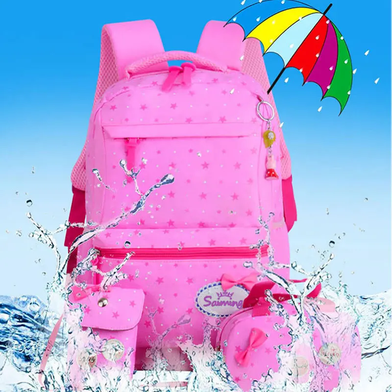 Primary School Student Bookbags Orthopedic Satchel for Girls Teenagers Boys Backpack Kids Daily Rucksack Mochila Escolar