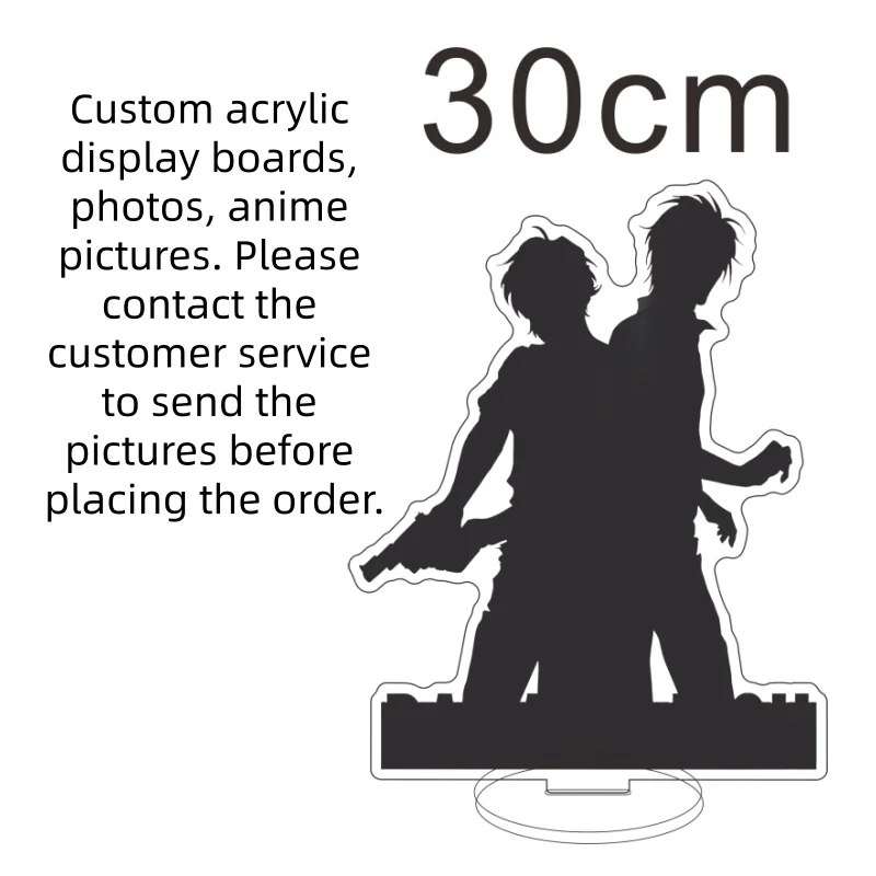 Custom Acrylic Keychain or cartoon Characters, Character Photos, Pet Pictures 30cm Sizes