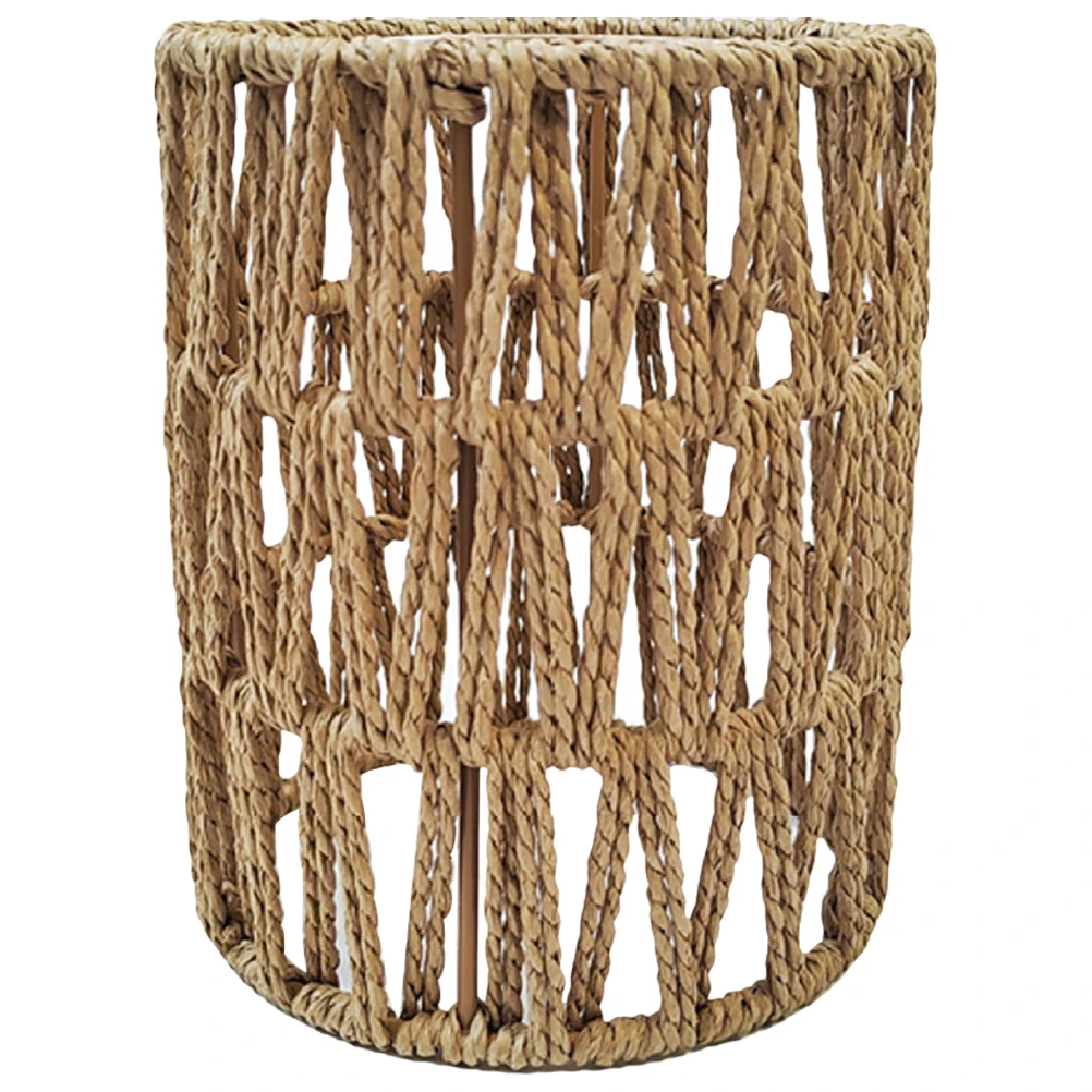 

Paper Rope Chandelier Small Chinese Style Lamp Shades Lampshades Cover Rattan Boho Natural Decorative