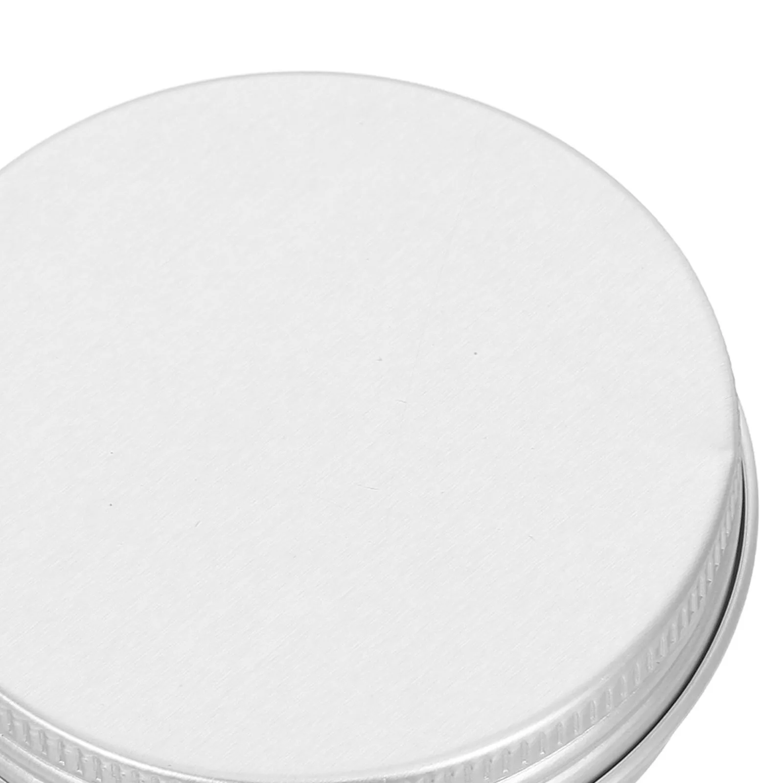 กระปุกอะลูมิเนียม 50 มล. ฝาปิดไร้รอยต่อ สำหรับครีม โลชั่น ลิปบาล์ม ขี้ผึ้ง ครีมแต่งหน้าแบบมิเนอรัล แป้งอะคริลิค