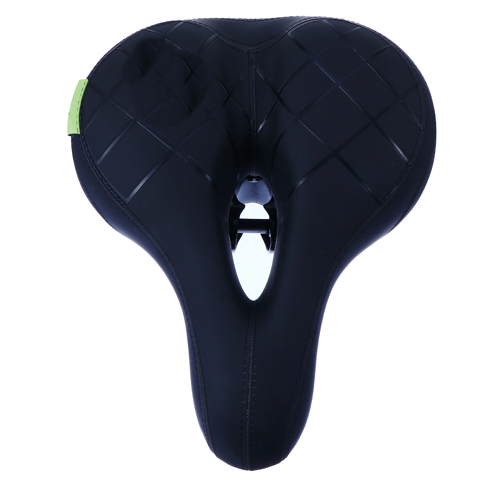 

PU Seat Wide Breathable Butt Shape Cushion Waterproof Bike Saddle Shock Absorption Comfortable Cycling