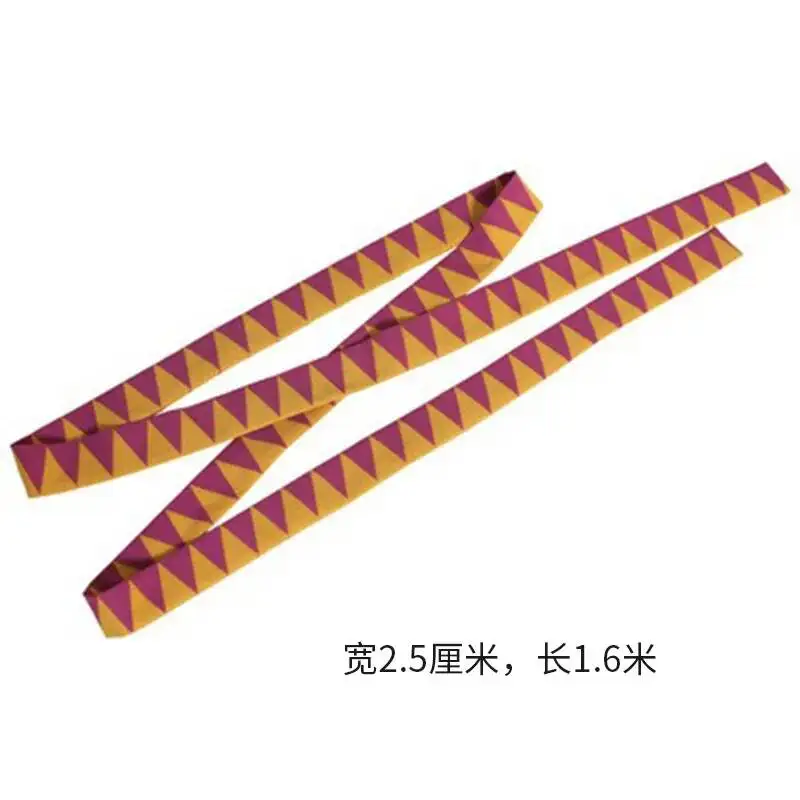 Anime JoJo's Bizarre Adventure Golden Wind Cosplay Headband Triangle Pattern Hair Accessory Halloween Party Costume Prop Unisex view 6