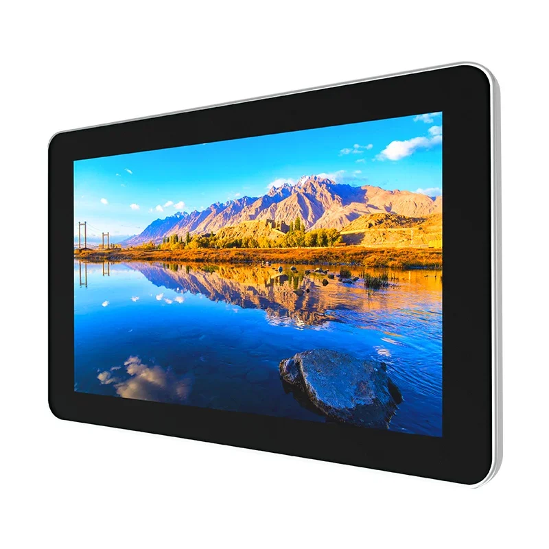 18.5 inch Desktop Computer Smart AIO PCAP Touch Tablet RK3288 Aluminum Pure Flat Panel Android PC