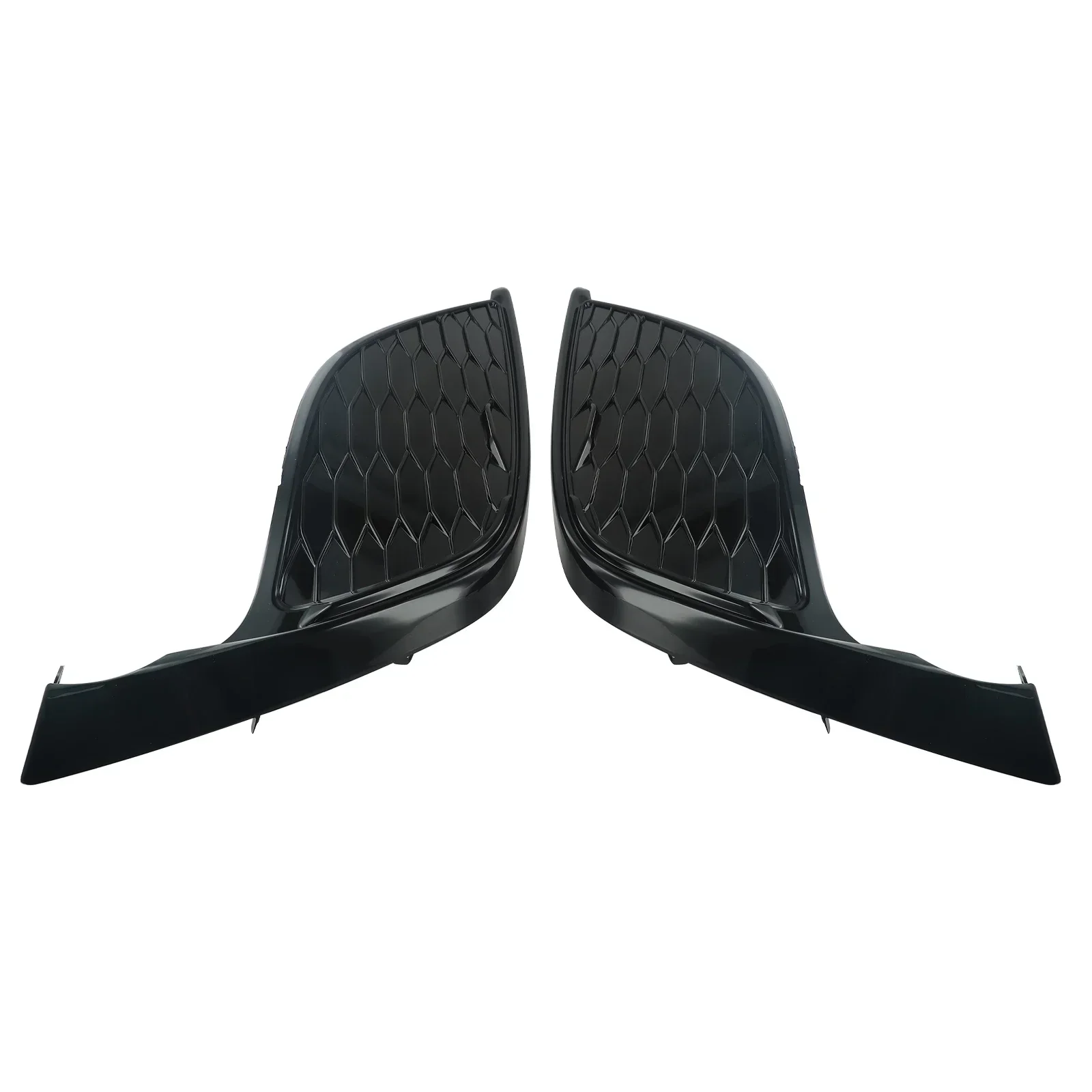 Two Piece Front Bumper Fog Covers for Toyota For Camry XSE SE 2021 2023 Vehicles with Improved Heat Management