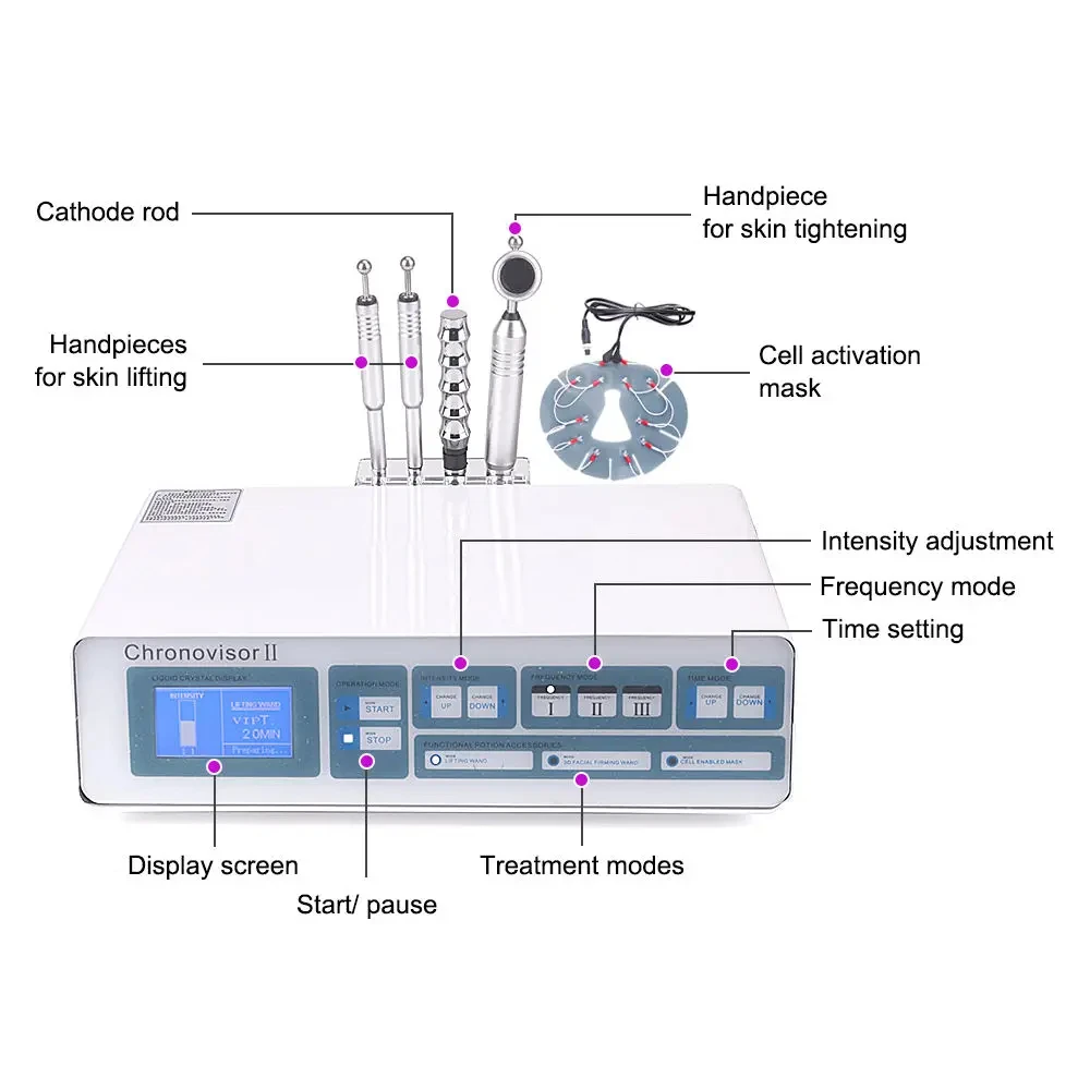 Anti-aging BIO Galvanic Aqua Pure Face Equipment Beauty Microcurrent Facial Skin Rejuvenation Equipment