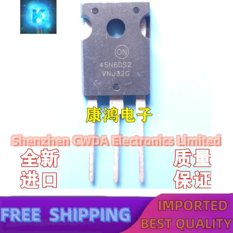 10PCS-20PCS   45N60S2 TO-247 IGBT  45A 600V  In Stock Can Be Purchased