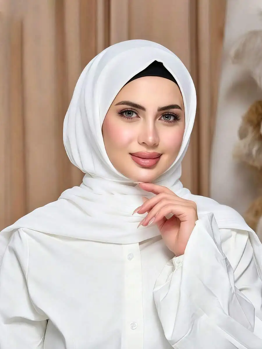 

Ready To Wear Instant Hijab Soft Breathable Anti Pilling Fabric For Women Daily Use