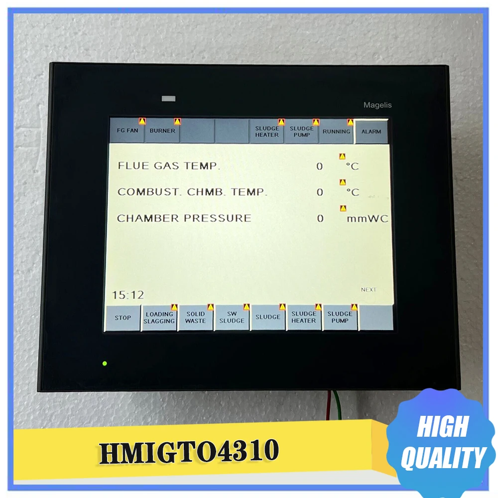 

7,5-дюймовая цветная сенсорная панель HMIGTO4310