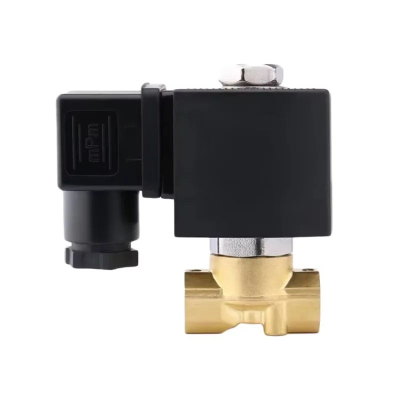 Direct Action Sandblasting Machine Cooling Spray Brass Solenoid Valve Fast High Pressure Water Inlet Solenoid Valve