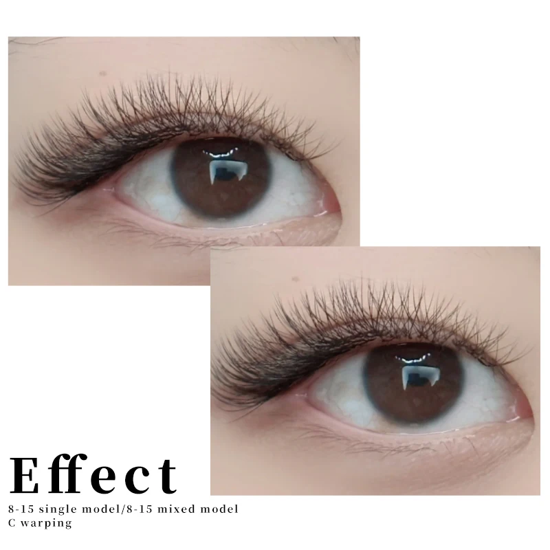 MENGLUKE W Shaped Bloom  4D Automatic Flowering Premade Fans Eyelashes Extensions Natural Soft Light yy Individual Lash