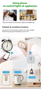 Tuya Mini 16A Sakelar WiFi Aplikasi Kehidupan Cerdas Kontrol 2 Arah Modul Otomatisasi Rumah Pintar Interruptor Berfungsi untuk Alexa Google Home 10 sakelar wifi geng 5 penjualan terbaik - №