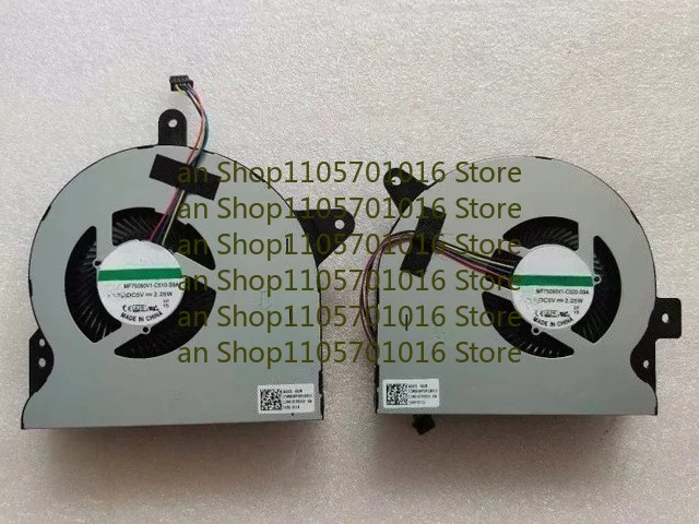 B=For  CPU+GPU Cooling Fan  ASUS ROG G752 G752V G752VY G752VT G752VL Laptop Cooler MF75090V1-C520-S9A MF75090V1-C510-S9A