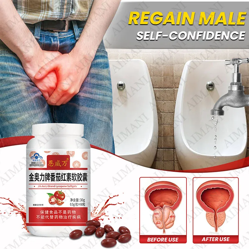 

Advanced Men's Prostate Supplement for Urinary Tract Function and BPH Symptoms, Rich in Vitamins and Minerals