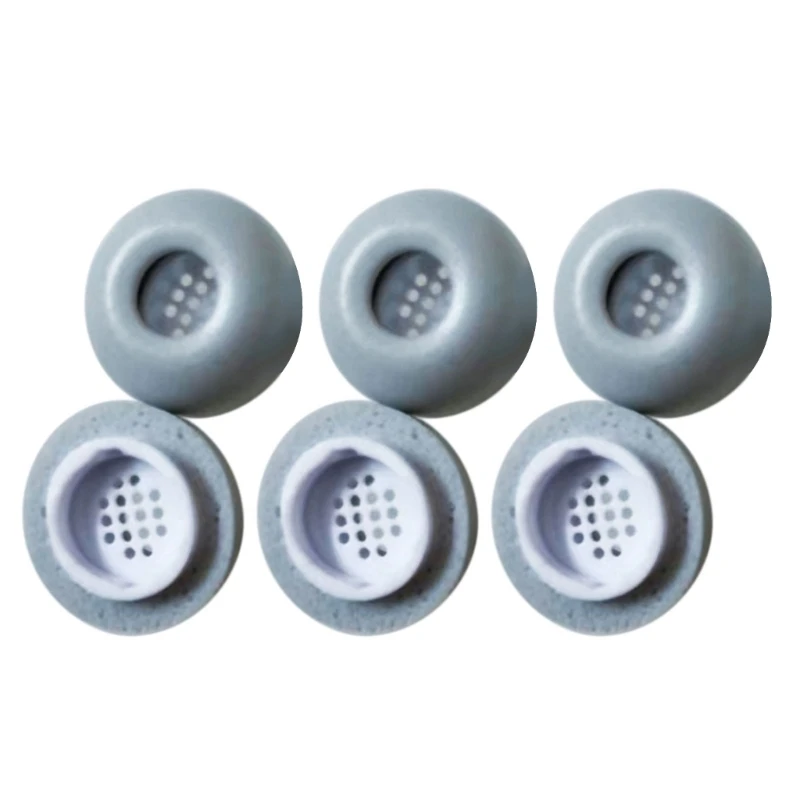 Embouts d'oreille souples confortables, housse étui pour écouteurs facile à installer, qualité sonore pour 3