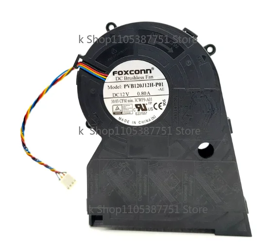 New CPU Cooling Fan for Dell OptiPlex 7060 SFF 7080SFF 04H9JF Fan PVB120J12H-P01