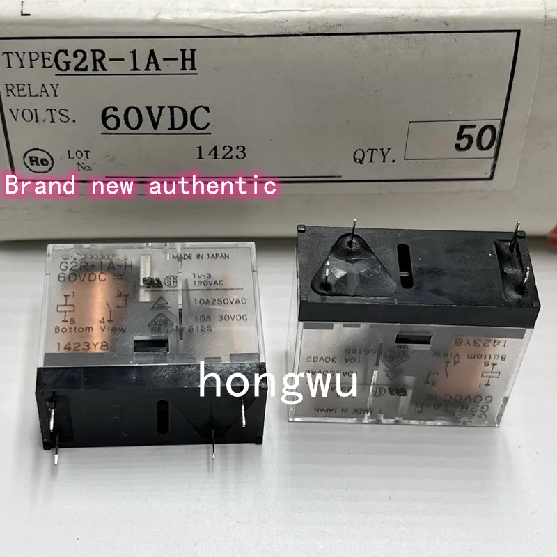 

100% Original New 1PCS G2R-1A-H-60VDC relay 10A 4pins