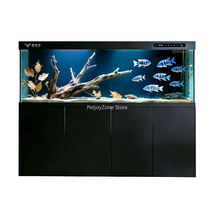 Modern Glass Miniature Living Room Aquarium Ultra White Large Capacity Unchanged Microscopic Underwater Filter