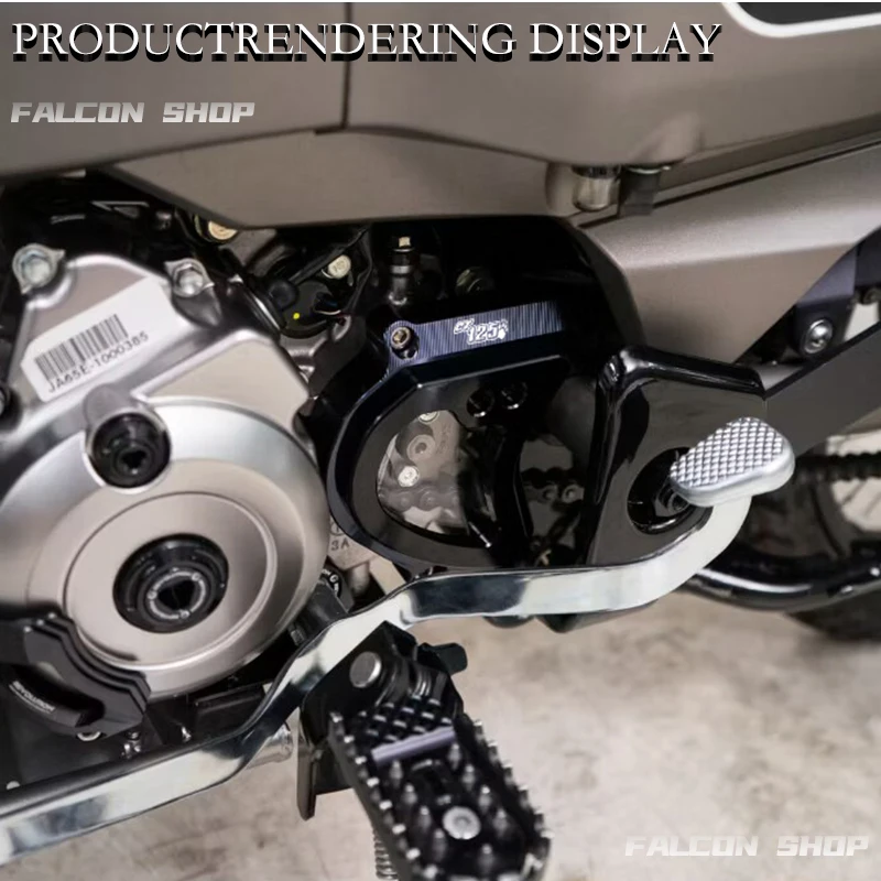 FOR motorcycle Honda DAX125 (DAX ST125) modified aluminum alloy front gear cover 2022 2023 2024 Honda WAVE-125i 2023-