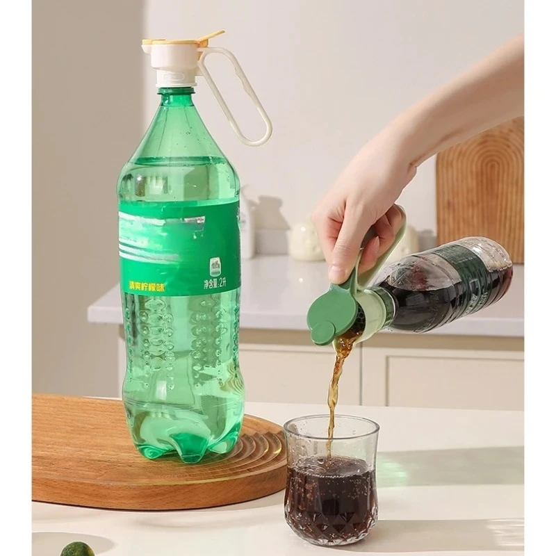 Beverage Dispenser Universal Beverage Bottle Dispenser Mineral Water Dispenser Lazy Person's Cola Pouring Handle