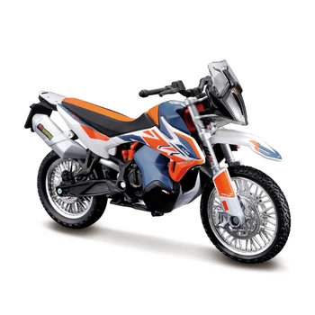 Bburago 1:18 KTM 790 Adventure R Rally Statyczne odlewane pojazdy Kolekcjonerskie modele motocykli Zabawki