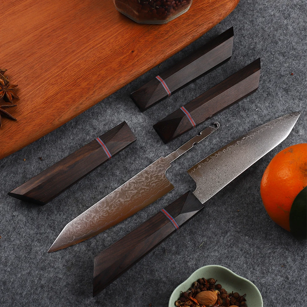 DIY Kitchen Eco-friendly Natural Ebony + G10 Details Star Anise Fruit Peeling Handle EDC Tool