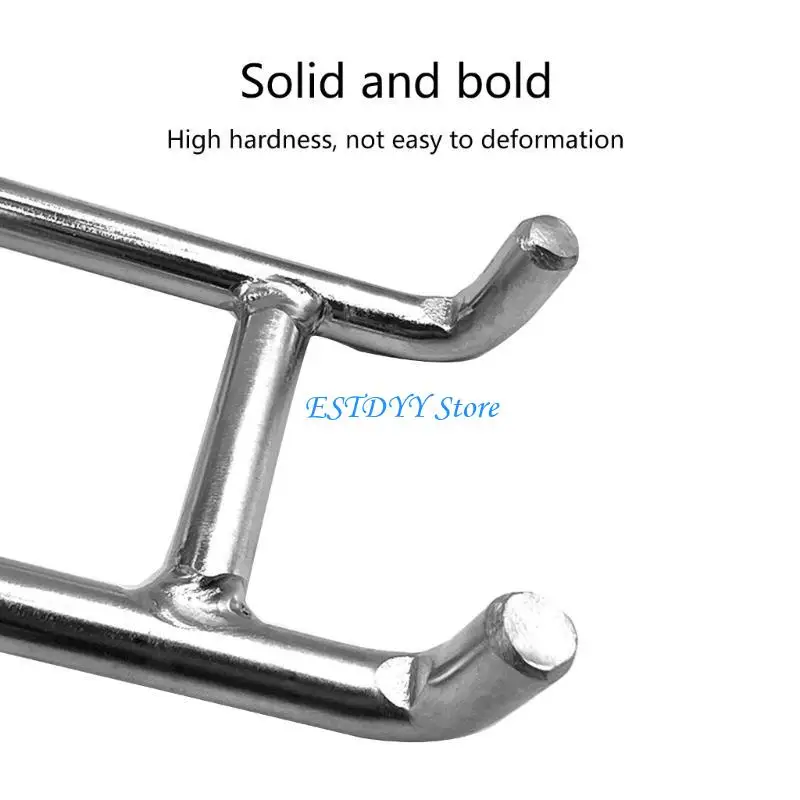 

G6DE Fishing Rod Holder Rack Support Rod Bracket for Rail Mounted Boats Accessory