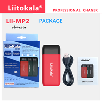 LiitoKala Lii-MP2 18650 21700 Rechargeable Battery Charger And Power Bank QC3.0 Input/Output Digital Display