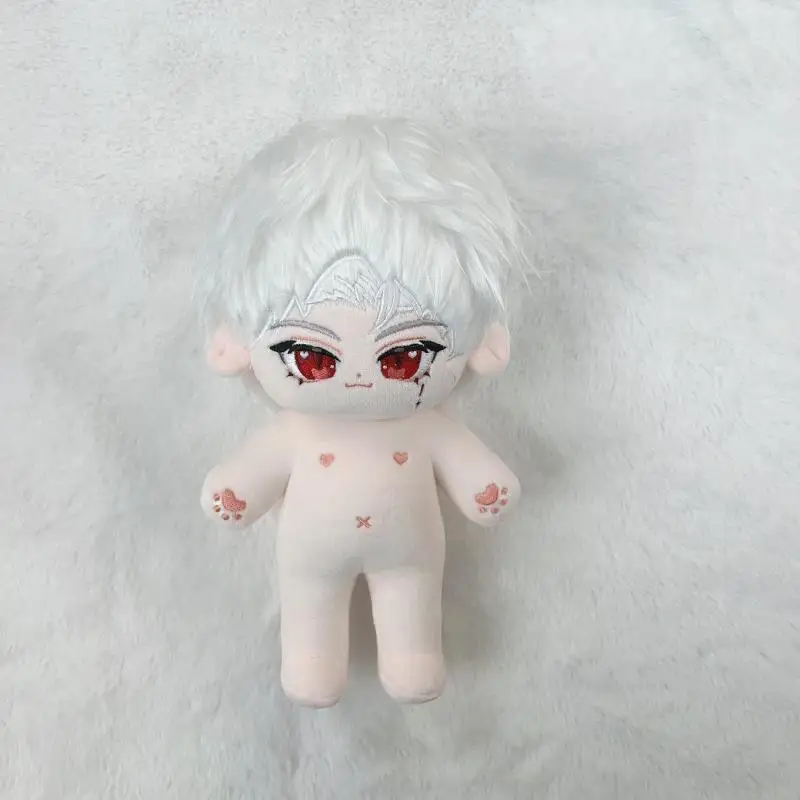 Anime Love and Deepspace Sylus Cosplay Fluffy Cotton Maumet Cartoon Change Clothes Puppet Naked Baby Costume Xmas Gift