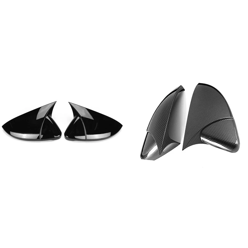 For Volkswagen Golf MK7 MK7.5 GTI GTD R Rear View Mirror Cover Bullhorn Conversion Universal